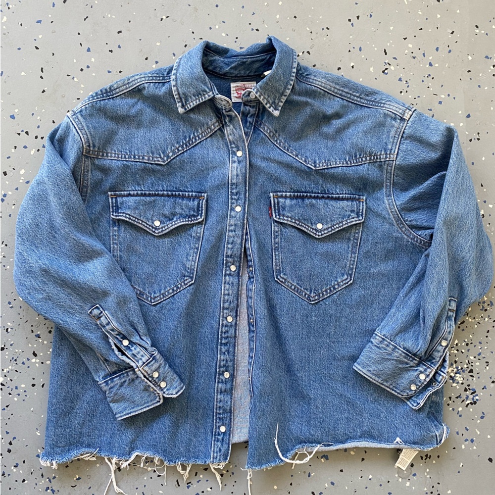 Vintage Cowboy Style Levi’s Button-Up